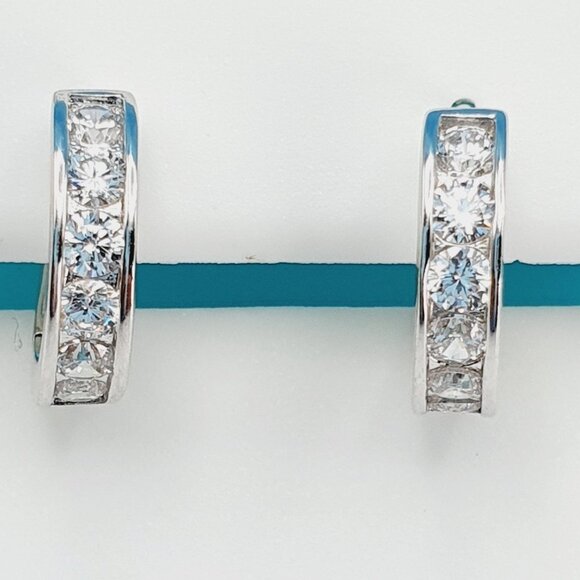 "925 Sterling Silver CZ Beautiful Earrings for Women, 1USPAR4279 - Picture 7 of 11